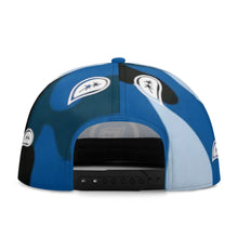 Load image into Gallery viewer, S Society Wavy Blue Camouflage Classic Snapbacks (FREE DRAWSTRING BAG)

