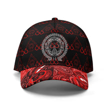 Load image into Gallery viewer, S Society Cali X Stacked Red Baseball Cap
