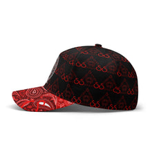 Load image into Gallery viewer, S Society Cali X Stacked Red Baseball Cap
