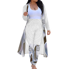 Load image into Gallery viewer, S Society Chrome Stone Long Sleeve Cardigan and Leggings Sets
