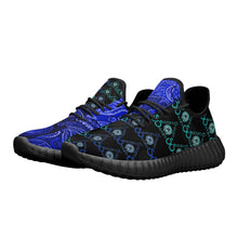 Load image into Gallery viewer, S Society Cali Blue X Stacked Mesh Knit Sneakers
