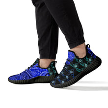 Load image into Gallery viewer, S Society Cali Blue X Stacked Mesh Knit Sneakers
