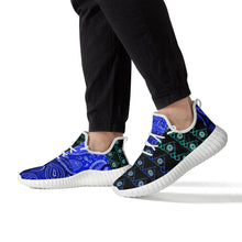 Load image into Gallery viewer, S Society Cali Blue X Stacked Mesh Knit Sneakers
