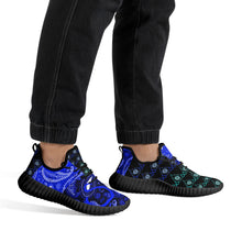 Load image into Gallery viewer, S Society Cali Blue X Stacked Mesh Knit Sneakers
