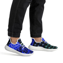 Load image into Gallery viewer, S Society Cali Blue X Stacked Mesh Knit Sneakers
