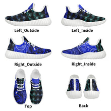 Load image into Gallery viewer, S Society Cali Blue X Stacked Mesh Knit Sneakers
