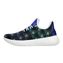 Load image into Gallery viewer, S Society Cali Blue X Stacked Mesh Knit Sneakers
