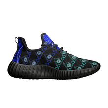 Load image into Gallery viewer, S Society Cali Blue X Stacked Mesh Knit Sneakers
