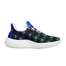 Load image into Gallery viewer, S Society Cali Blue X Stacked Mesh Knit Sneakers
