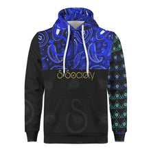 Load image into Gallery viewer, S Society Cali Blue X Stacked Premiere Unisex Hoodie
