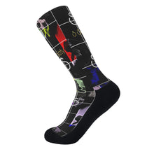 Load image into Gallery viewer, S Society Smokey Chess Unisex Crew Socks
