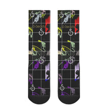 Load image into Gallery viewer, S Society Smokey Chess Unisex Crew Socks
