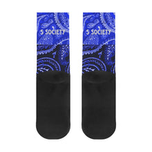 Load image into Gallery viewer, S Society Cali X Blue Unisex Crew Socks
