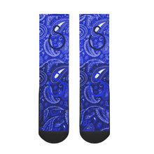 Load image into Gallery viewer, S Society Cali X Blue Unisex Crew Socks
