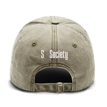 Load image into Gallery viewer, S Society Minding My Business Four Sides Embroidered Denim Baseball Cap
