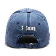 Load image into Gallery viewer, S Society Minding My Business Four Sides Embroidered Denim Baseball Cap
