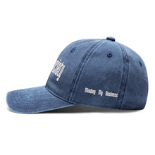 Load image into Gallery viewer, S Society Minding My Business Four Sides Embroidered Denim Baseball Cap
