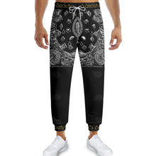 Load image into Gallery viewer, S Society Grand 3D Fade Blk Unisex Joggers Sweatpants
