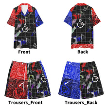 Load image into Gallery viewer, S Society Smoky Chess x Cali Duo Regular Fit Hawaiian Short Sleeve Shirt and Shorts Set
