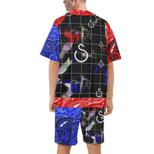 Load image into Gallery viewer, S Society Smoky Chess x Cali Duo Regular Fit Hawaiian Short Sleeve Shirt and Shorts Set
