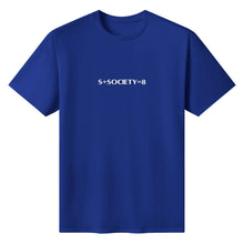 Load image into Gallery viewer, S Society SS8 Sport Unisex Embroidered Luxury Cotton T-Shirt
