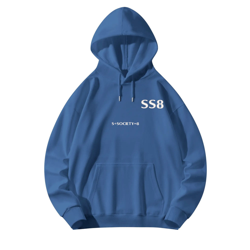 S Society SS8 Sport Unisex Embroidered Pullover Hoodie