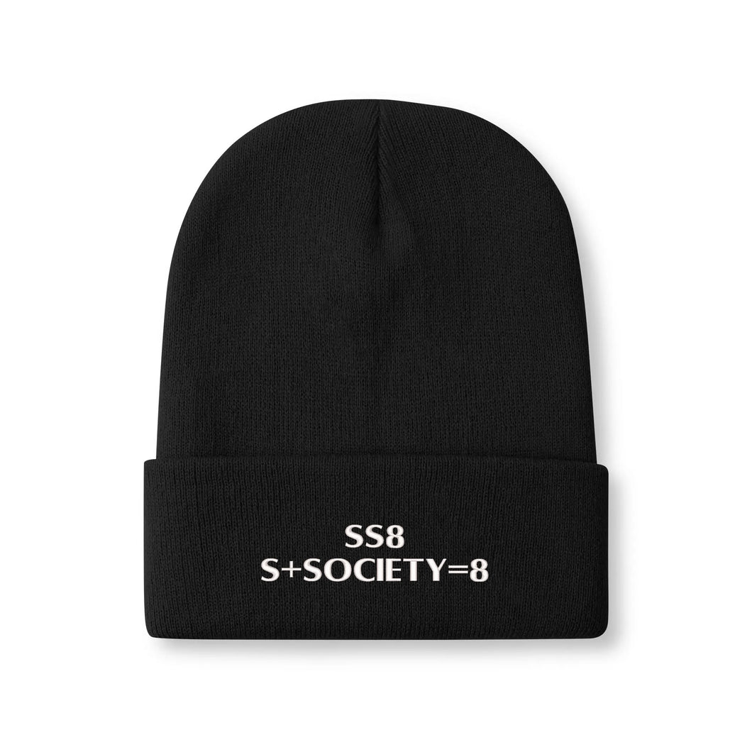 S Society SS8 Sport Embroidered Knit Beanies