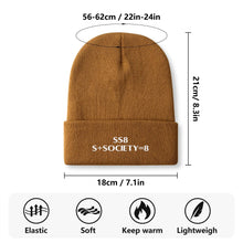 Load image into Gallery viewer, S Society SS8 Sport Embroidered Knit Beanies
