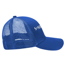 Load image into Gallery viewer, S Society SS8 Sport Embroidered Grid Mesh Trucker Hat
