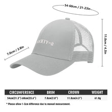 Load image into Gallery viewer, S Society SS8 Sport Embroidered Grid Mesh Trucker Hat
