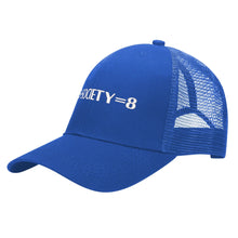 Load image into Gallery viewer, S Society SS8 Sport Embroidered Grid Mesh Trucker Hat
