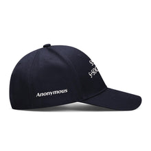 Load image into Gallery viewer, S Society SS8 Sport Anonymous Embroidered Adjustable Flat Baseball Cap
