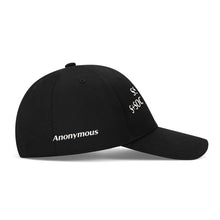 Load image into Gallery viewer, S Society SS8 Sport Anonymous Embroidered Adjustable Flat Baseball Cap
