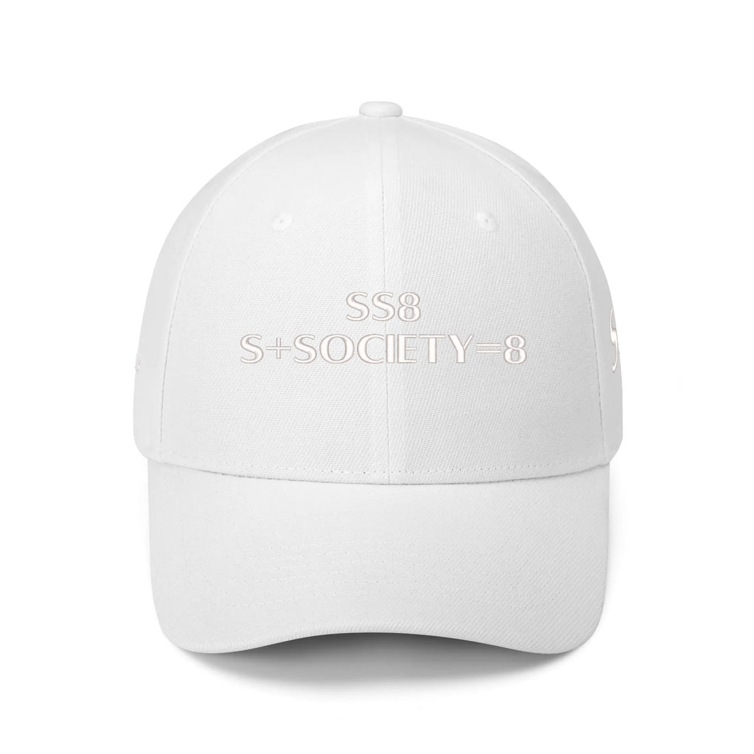 S Society SS8 Sport Anonymous Embroidered Adjustable Flat Baseball Cap