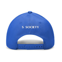 Load image into Gallery viewer, S Society SS8 Sport Anonymous Embroidered Adjustable Flat Baseball Cap
