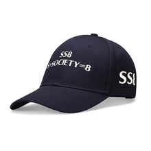 Load image into Gallery viewer, S Society SS8 Sport Anonymous Embroidered Adjustable Flat Baseball Cap
