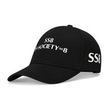 Load image into Gallery viewer, S Society SS8 Sport Anonymous Embroidered Adjustable Flat Baseball Cap
