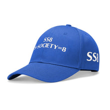 Load image into Gallery viewer, S Society SS8 Sport Anonymous Embroidered Adjustable Flat Baseball Cap
