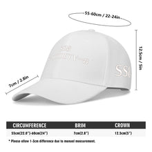 Load image into Gallery viewer, S Society SS8 Sport Anonymous Embroidered Adjustable Flat Baseball Cap
