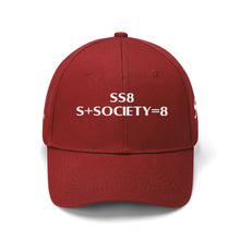 Load image into Gallery viewer, S Society SS8 Sport Anonymous Embroidered Adjustable Flat Baseball Cap
