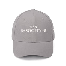 Load image into Gallery viewer, S Society SS8 Sport Anonymous Embroidered Adjustable Flat Baseball Cap
