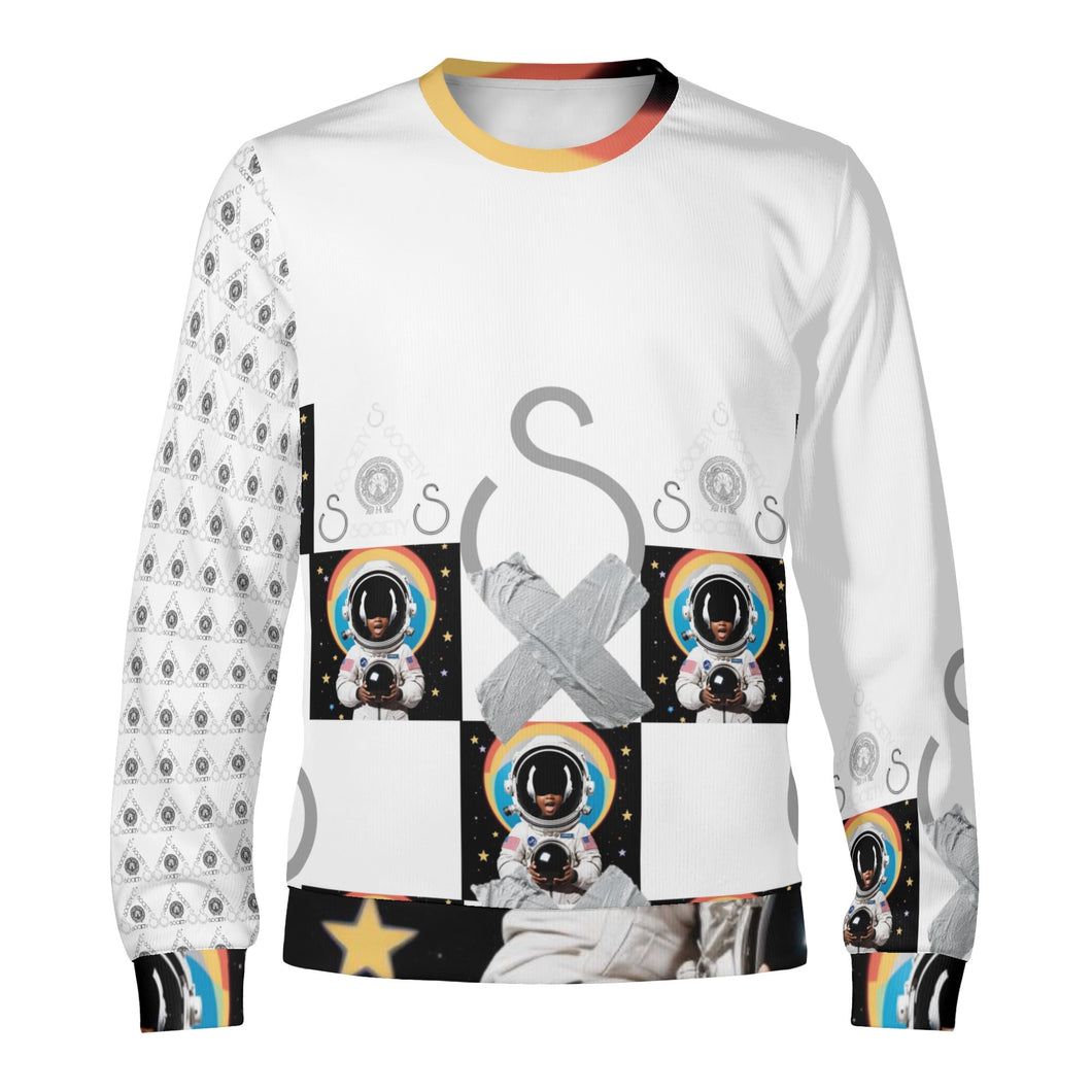 S Society BLK Astro x Stacked Unisex Sweatshirt