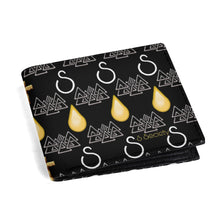 Load image into Gallery viewer, S Society Tru Luck Re-Born Leather Wallet Paper Folded Wallet
