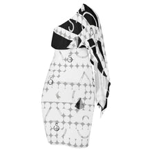 Load image into Gallery viewer, S Society Elements Spine BGW One Shoulder Sleeve Evening Dress
