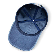 Load image into Gallery viewer, S Society Minding My Business Four Sides Embroidered Denim Baseball Cap
