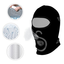 Load image into Gallery viewer, S Society Black n Gray Balaclava Full Face Mask
