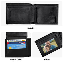 Load image into Gallery viewer, S Society Tru Luck Re-Born Leather Wallet Paper Folded Wallet
