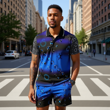 Load image into Gallery viewer, S Society Marble Fog x NE Lite Polo Sportswear Set
