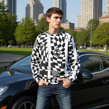 Load image into Gallery viewer, S Society Flag Race Unisex Heavy Fleece Sweatshirt
