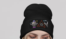 Load image into Gallery viewer, Superhero Society Happy Astro Knitted Beanie
